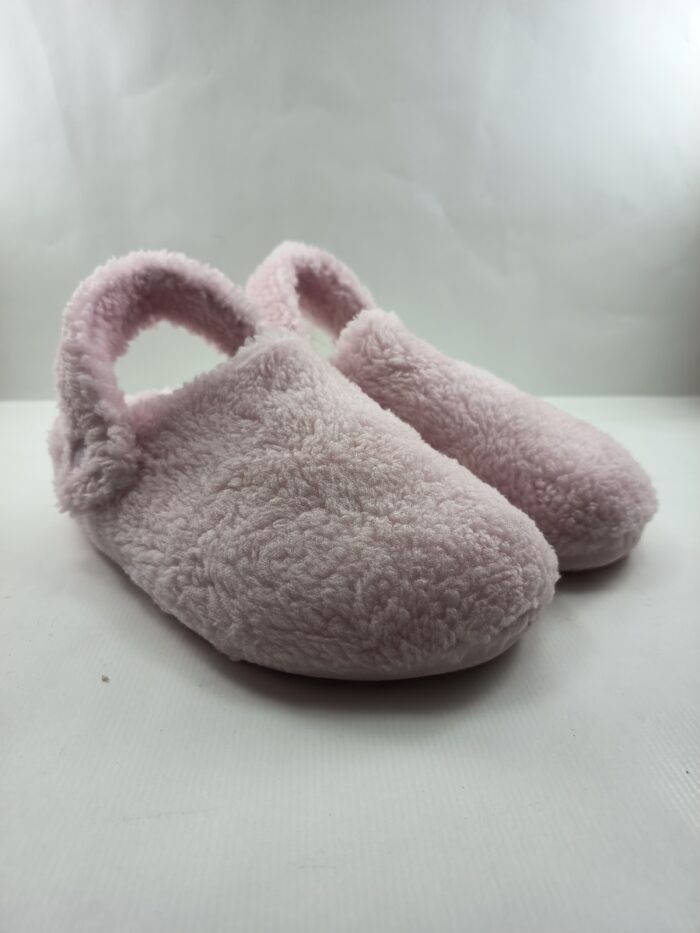 Croc cozzy rosa sin cierres y tira trasera, Croc mod. 209386