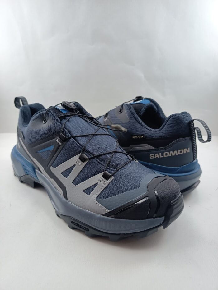 Deportivo ultra 360 gtx sintetico azul con cierre de cordon elastico, Salomon mod. L47860400 - Imagen 2