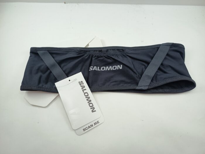 Cinturon de sport sintetico negro sin cierres, Salomon mod. LC2179800