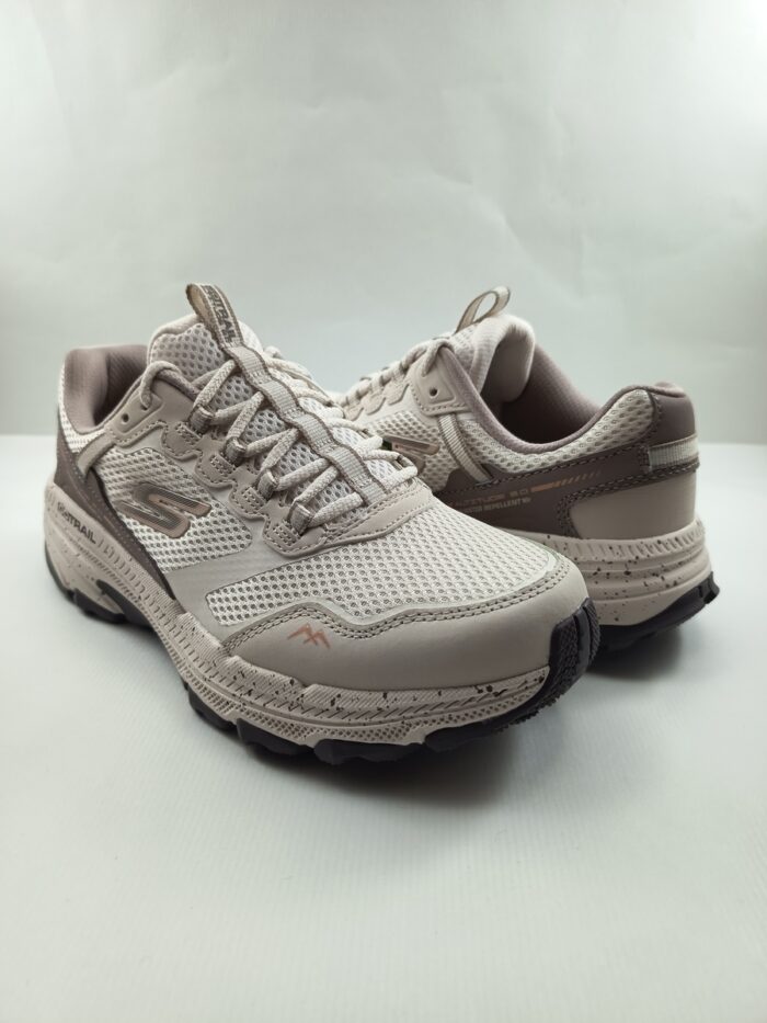 Semi-sport sintetico crema con cierre de cordon, Skechers mod. 129525 - Imagen 2