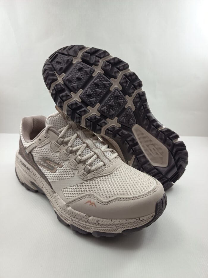 Semi-sport sintetico crema con cierre de cordon, Skechers mod. 129525 - Imagen 3