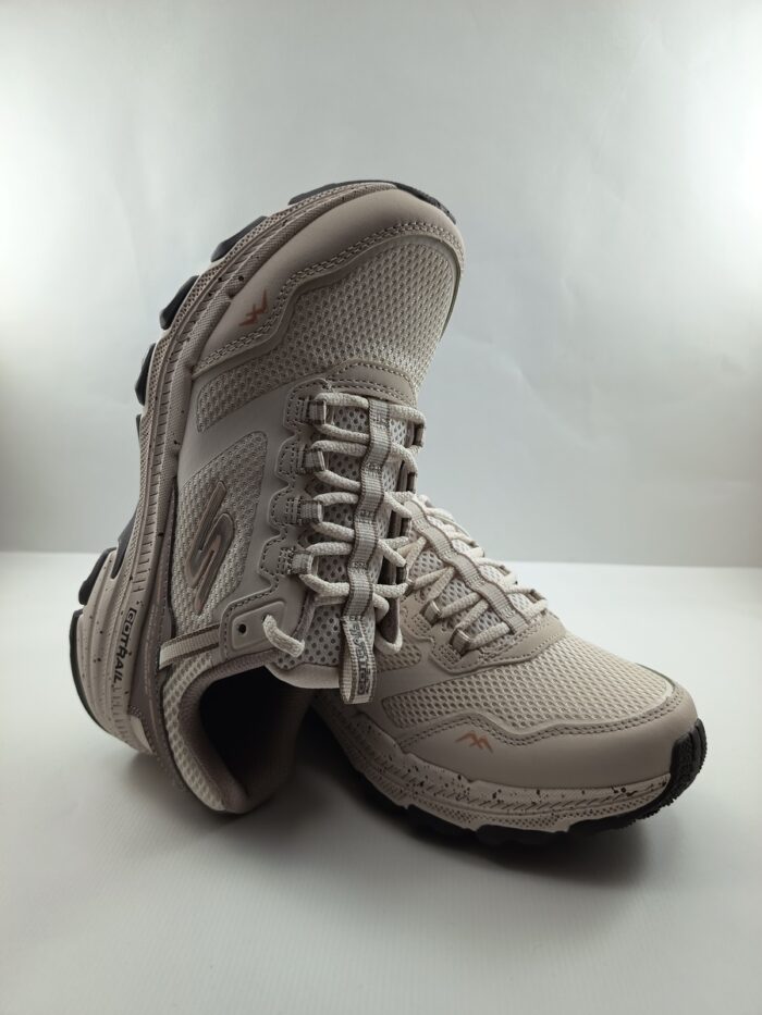 Semi-sport sintetico crema con cierre de cordon, Skechers mod. 129525 - Imagen 4