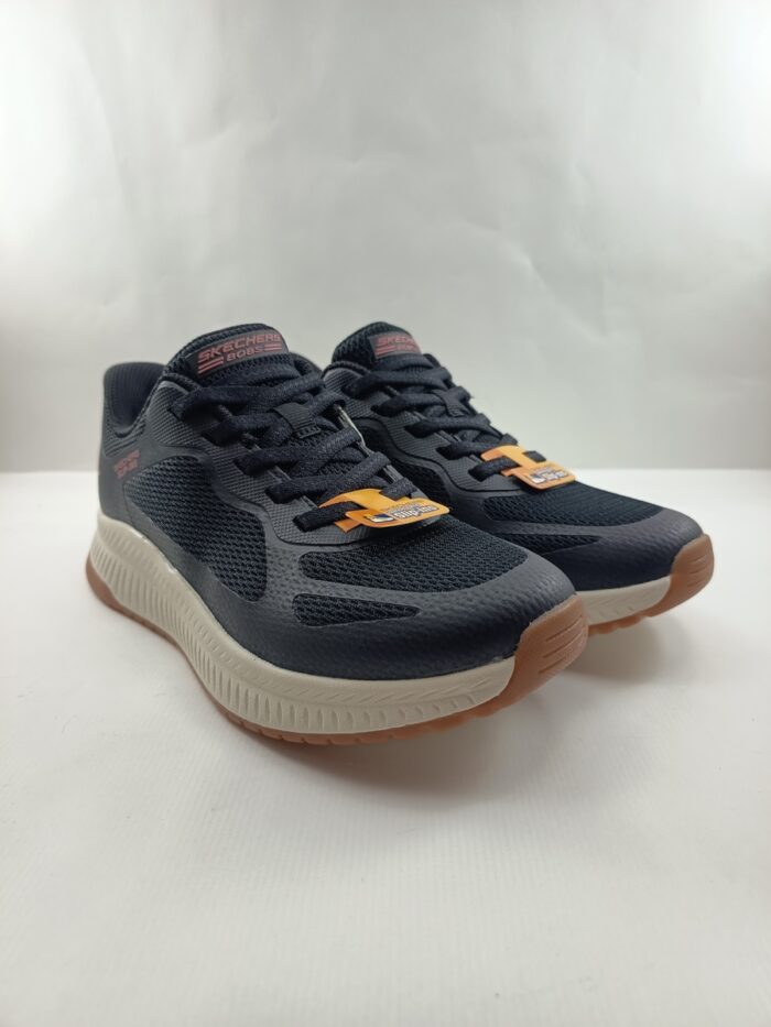 Semi-sport sintetico negro sin cierres, modelo sliping, Skechers mod. 117624 - Imagen 2