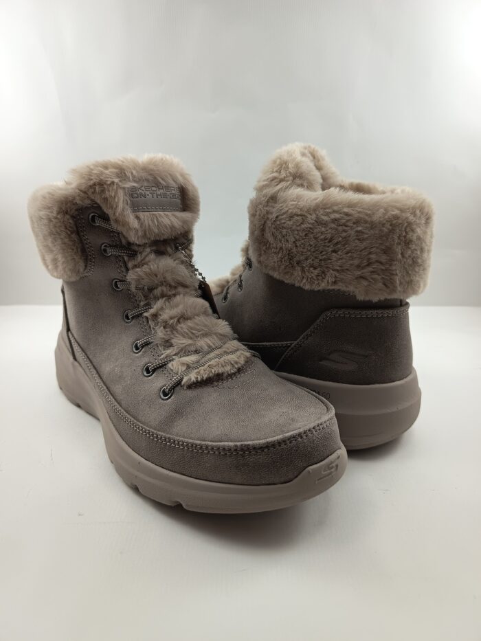 Bota sintetica camel con cierre de cordon, Skechers mod. 144202 - Imagen 2