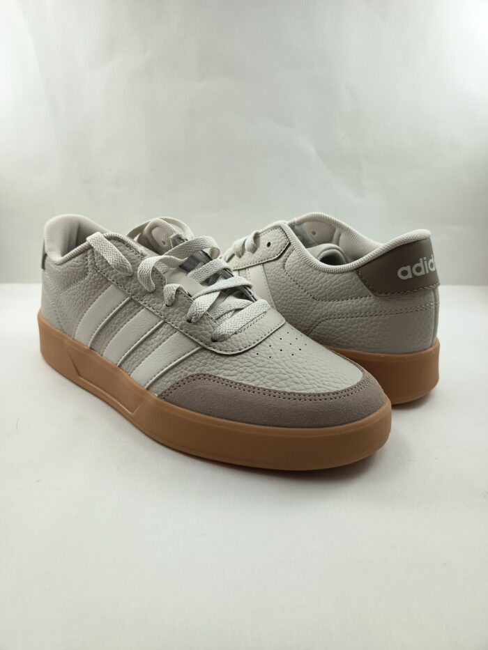 Semi-sport sintetico crema con cierre de cordon, Adidas mod. JR3557 - Imagen 3