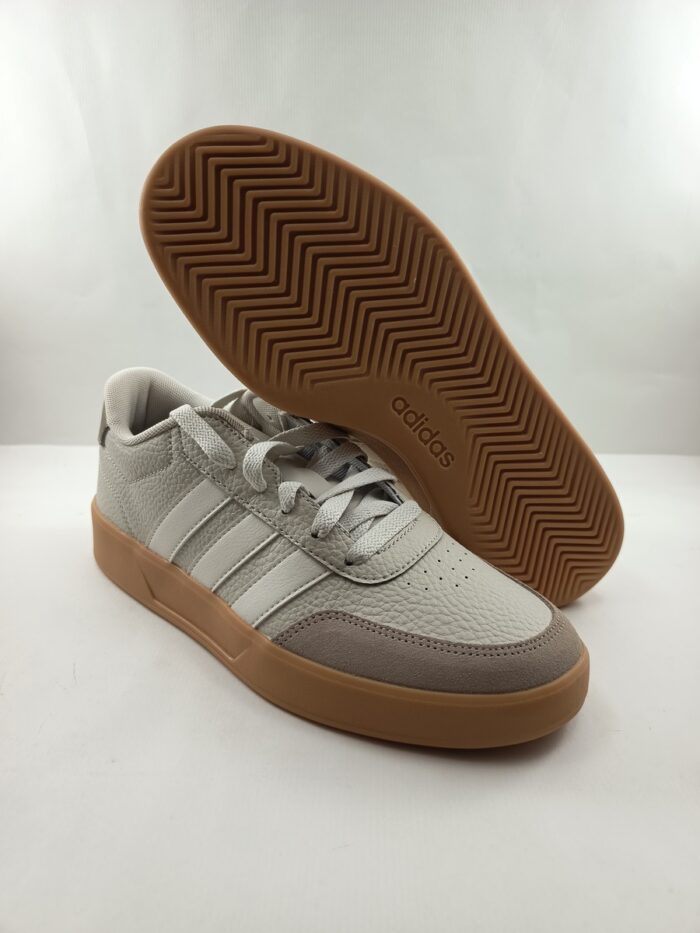 Semi-sport sintetico crema con cierre de cordon, Adidas mod. JR3557 - Imagen 4