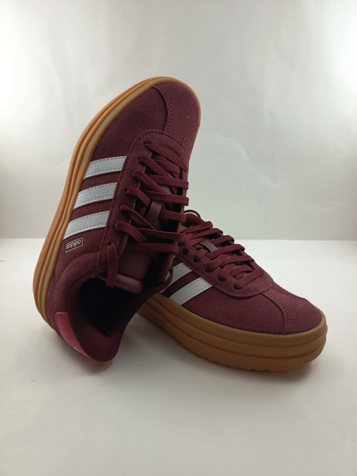 Semi-sport sintetico granate con cierre de cordon, Adidas mod. IH4780 - Imagen 4