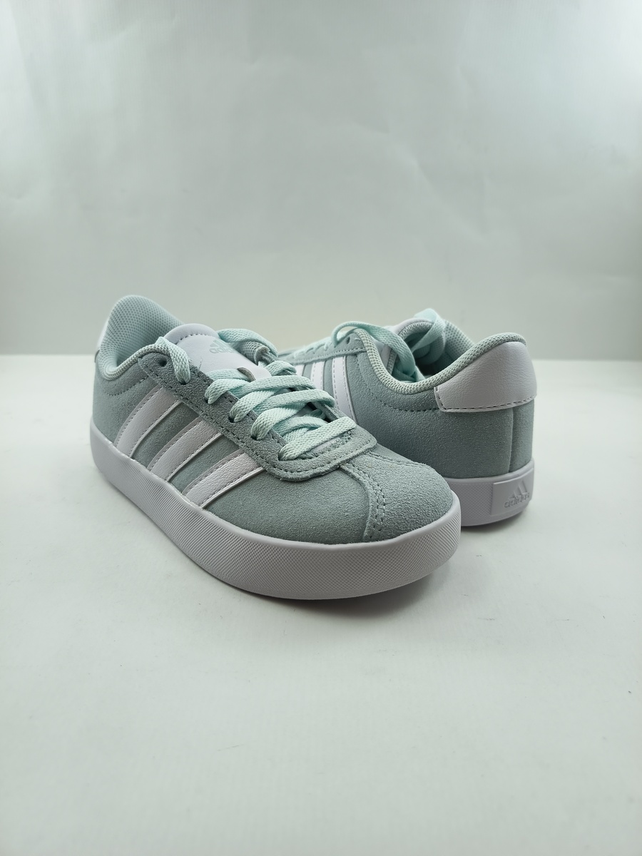 Semi-sport sintetico gris con cierre de cordon, Adidas mod. IH2406 - Imagen 2