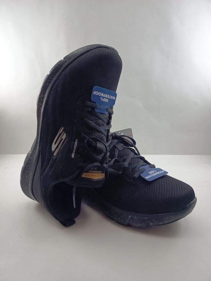 Semi-sport sintetico negro con cierre de cordon, Skechers mod. 232964 - Imagen 4