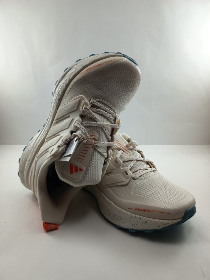 Deportivo sintetico blanco con cierre de cordon, Adidas mod. JR3004 - Imagen 2