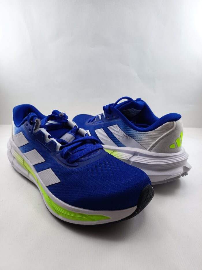 Deportivo sintetico azul con cierre de cordon, Adidas mod. JQ5083 - Imagen 2