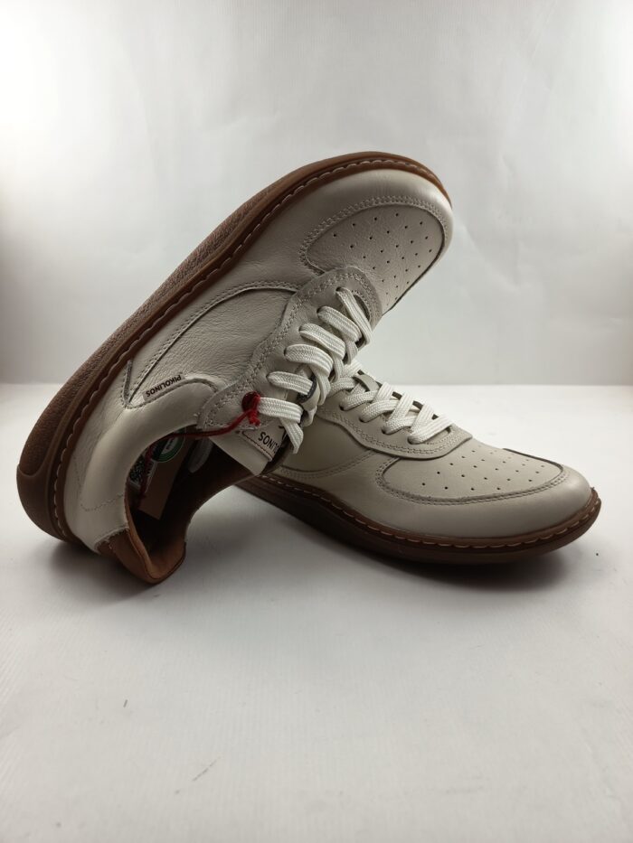 Semi-sport de piel blanco con cierre de cordon, modelo free, Pikolinos mod. 6363C1 - Imagen 2