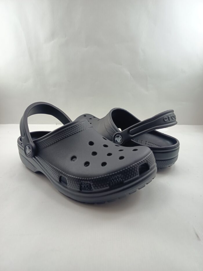croc sintetico negro sin cierres, mod. 10001 - Imagen 3