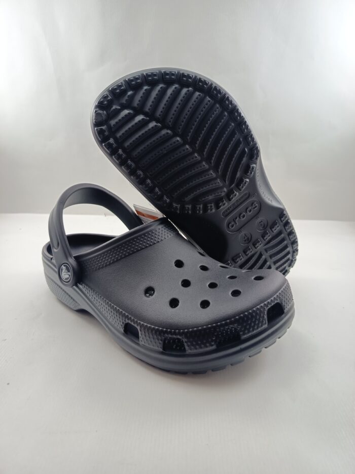 croc sintetico negro sin cierres, mod. 10001 - Imagen 4