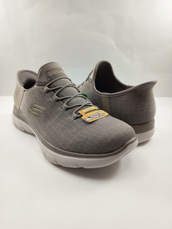 Semi-sport sintetico camel slip-ing, skechers mod. 150128 - Imagen 3