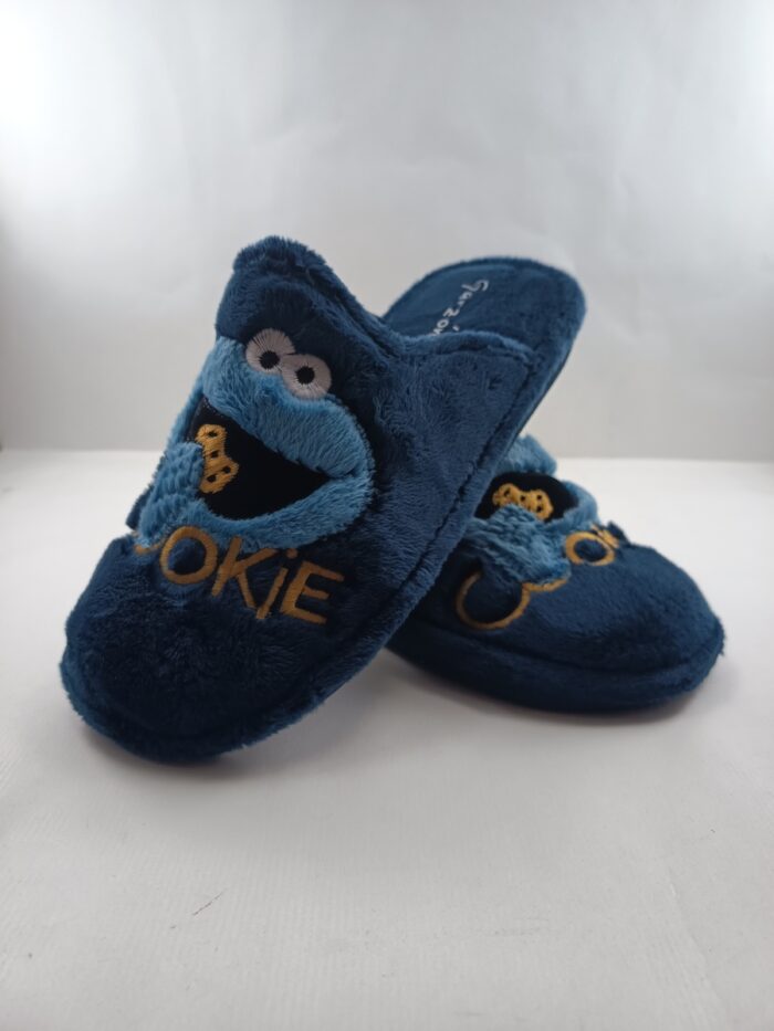 Zapatillas de casa sintetico azul sin cierres, Garzón mod. 373.275 - Imagen 4