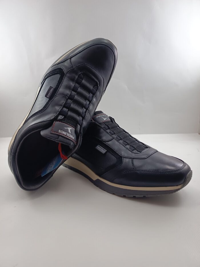 Semi-sport de piel negro con cierre de cordon, Pikolinos mod. 6247C1 - Imagen 4