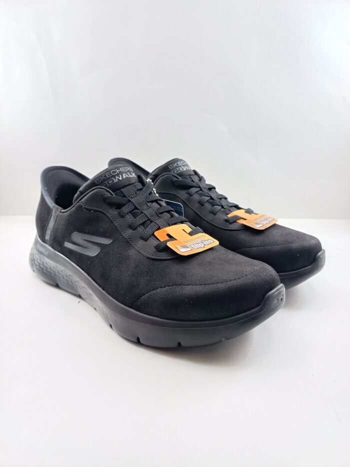 Semi-sport serraje negro sin cierres slip-ing, Skechers mod. 216326