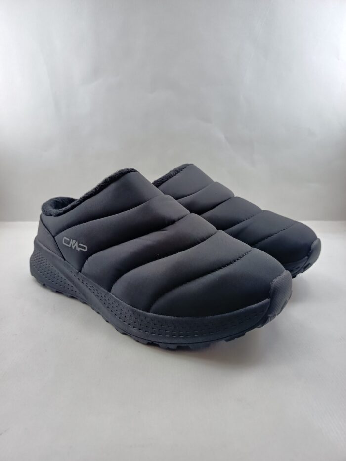 Zapatilla de casa sintetica negra sin cierres, Cmp mod. 45997