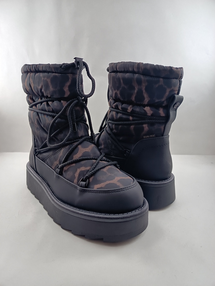 Bota de piel multicolor con cierre de cordon, Wortmann mod. 26836 - Imagen 2