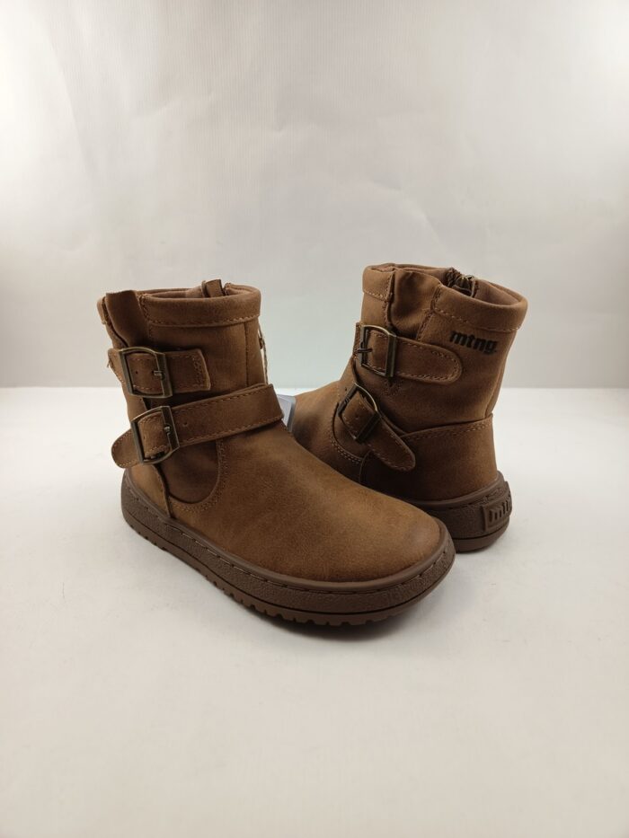 Bota de piel cuero con cierre de cremallera, Mustang kids mod. 49314 - Imagen 2