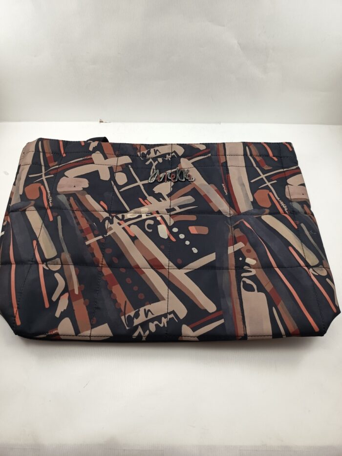 Bolso de viaje textil multicolor con cierre de cremallera, Azzar complementos mod. 588021