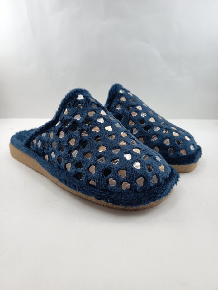Alpargata de casa tipo chancla sintetica azul sin cierres, Crocs mod. 403