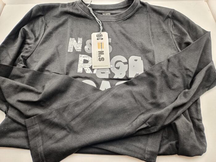 Camiseta sintetica negra sin cierres, Bcn mod. 6925004