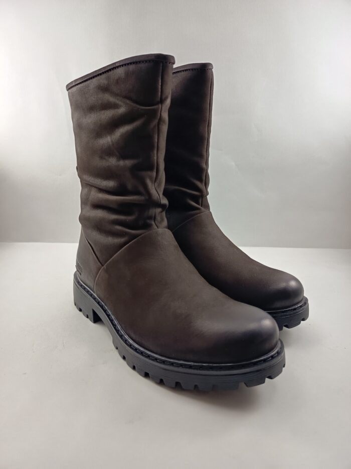 Bota de piel marron con cierre de cremallera, Josef seibel mod. 89431