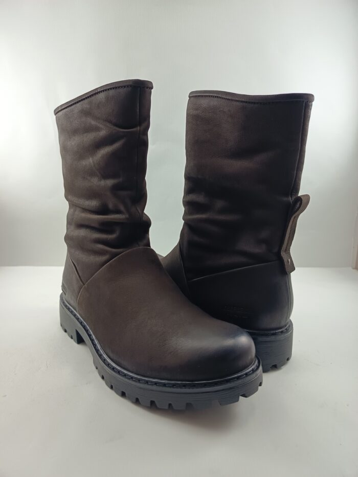 Bota de piel marron con cierre de cremallera, Josef seibel mod. 89431 - Imagen 2