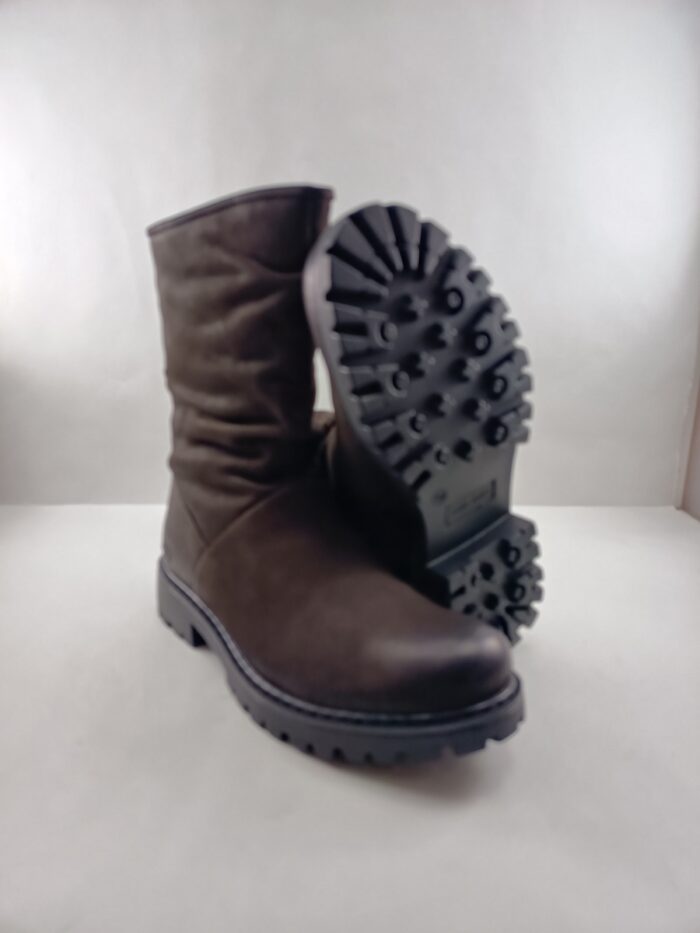 Bota de piel marron con cierre de cremallera, Josef seibel mod. 89431 - Imagen 3