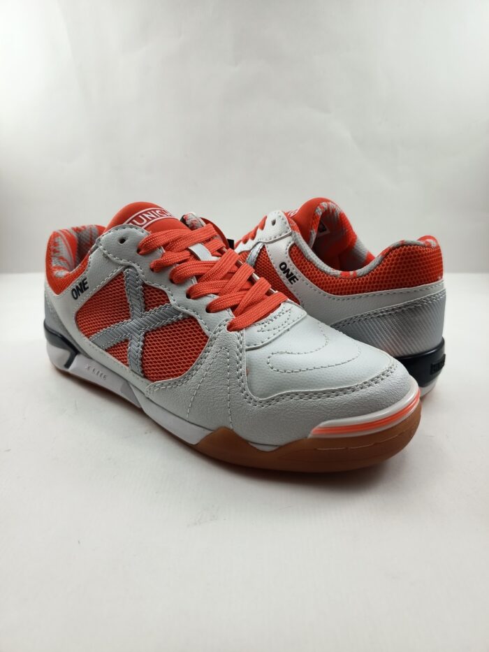 Semi-sport sintetico naranja con cierre de cordon, Munich mod. 1431075 - Imagen 2