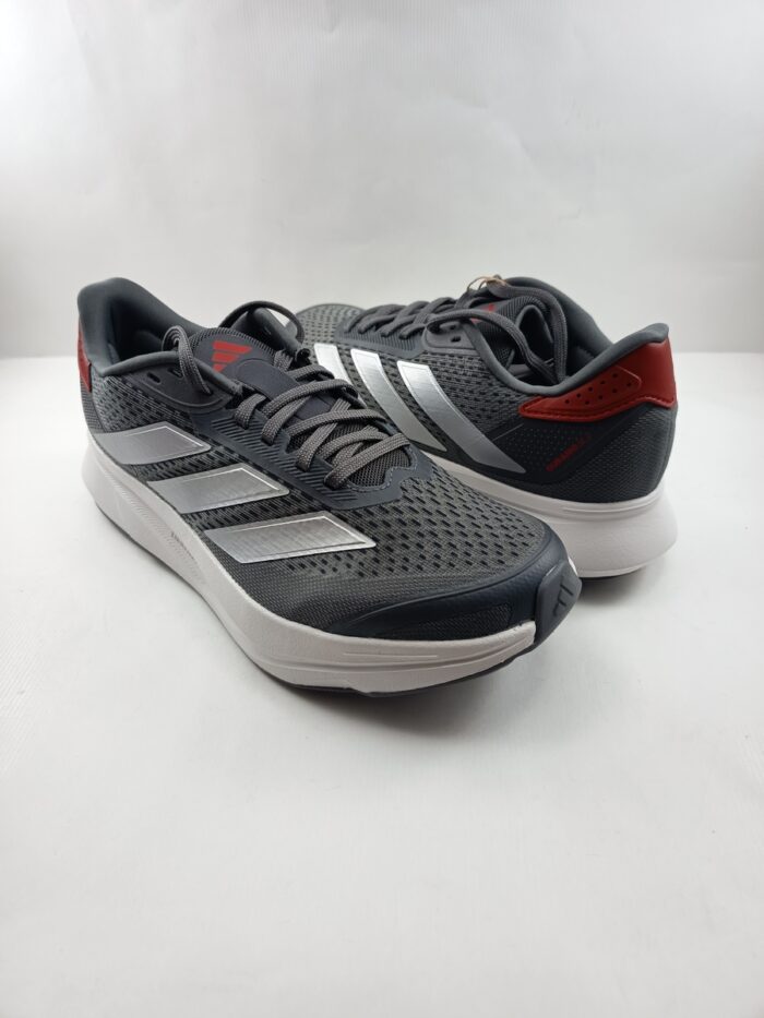 Deportivo sintetico gris con cierre de cordon, Adidas mod. JS3497 - Imagen 2
