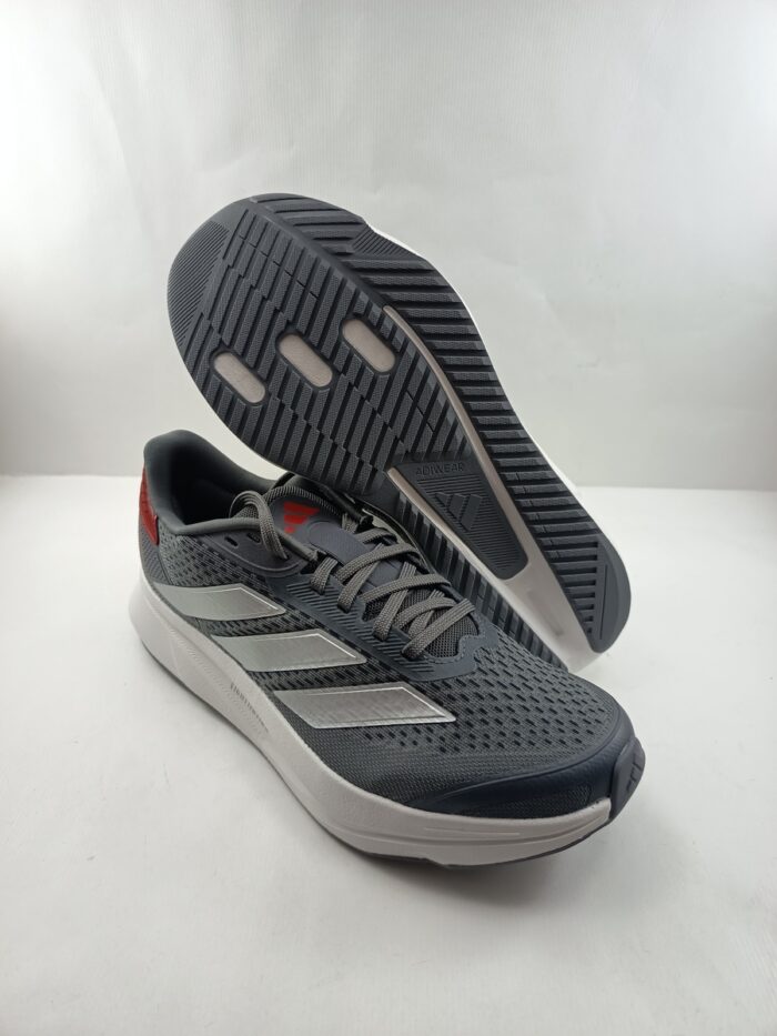 Deportivo sintetico gris con cierre de cordon, Adidas mod. JS3497 - Imagen 3