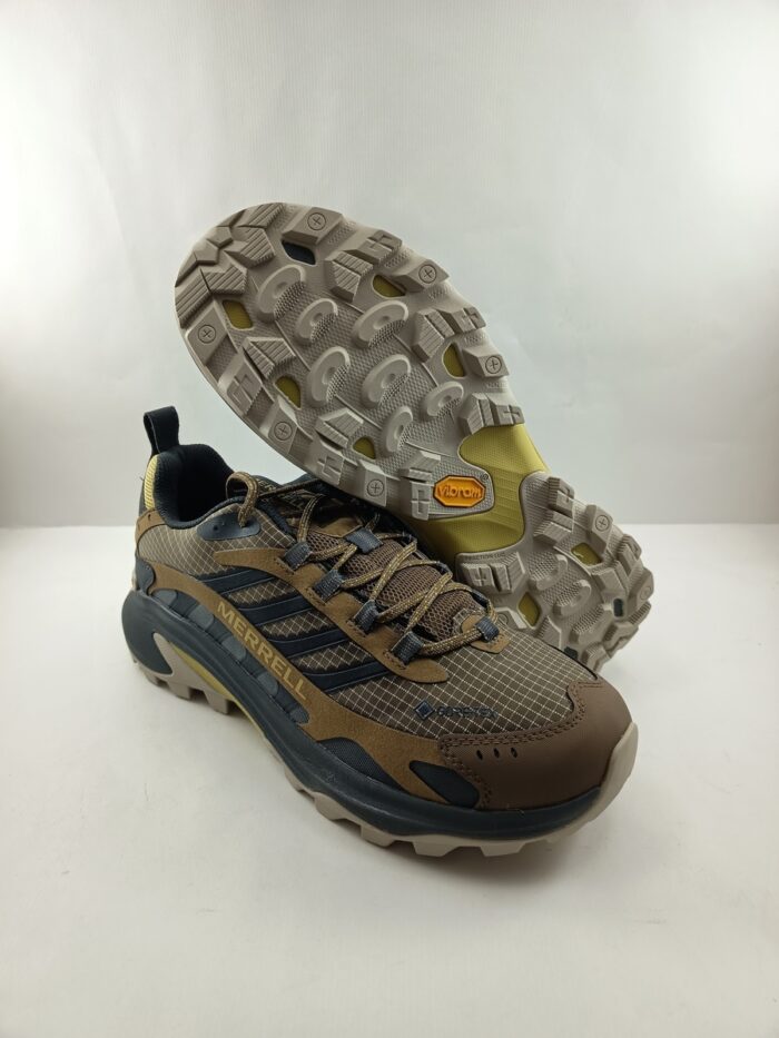 Deportivo goretex camel con cierre de cordon, Merrell mod. J038325 - Imagen 3