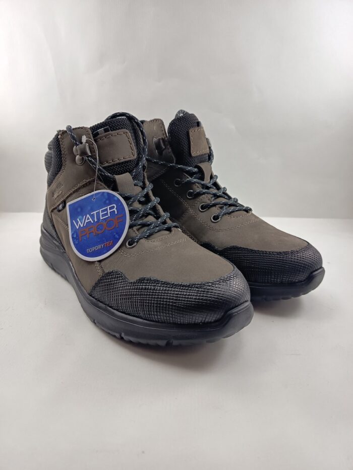 Bota de piel multicolor con cierre de cremallera, Josef seibel mod. 32150