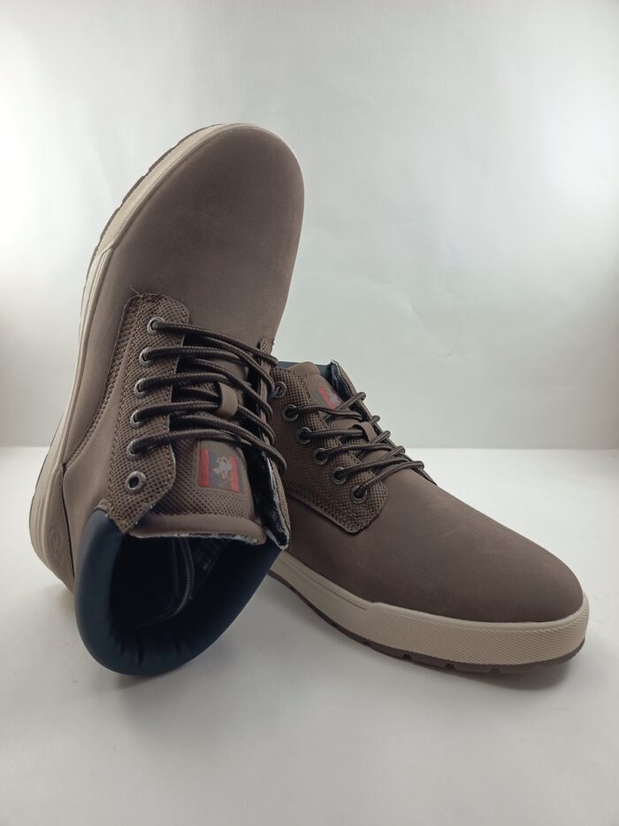 Bota sintetica verde con cierre de cordon, Polo club mod. Parka nbk - Imagen 4