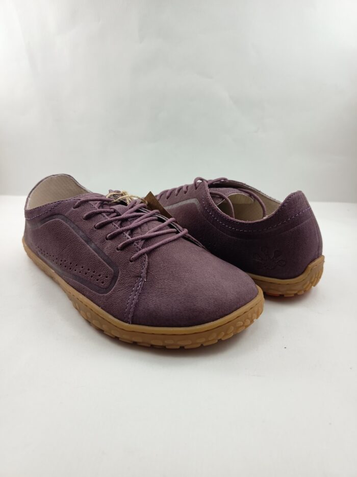 Semi-sport de piel lila con cierre de cordon, Walls barefoot mod. WAA146 - Imagen 2