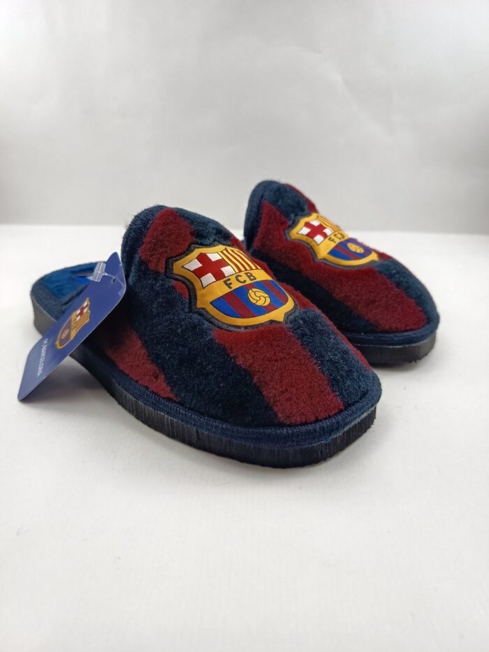 zapatilla de niño Kompas azul CFA4