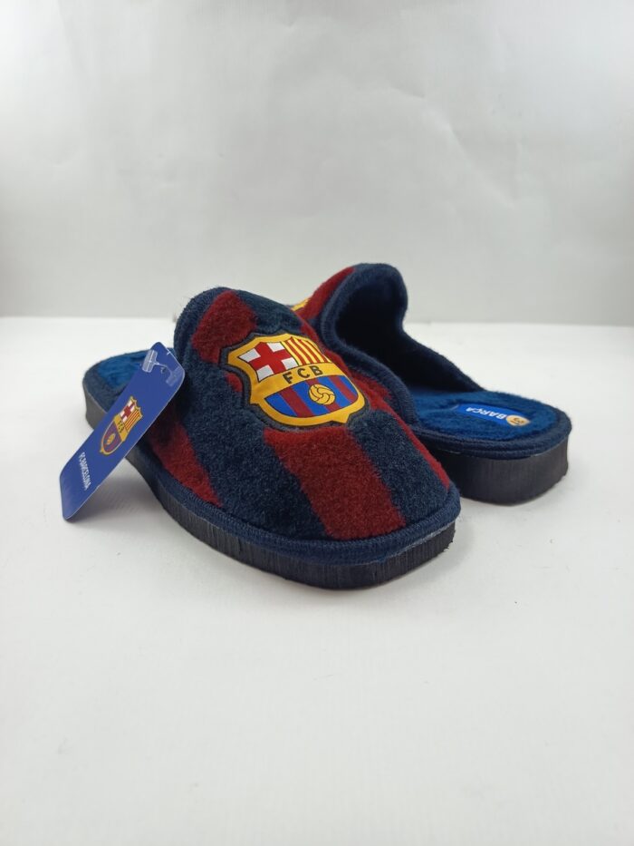 zapatilla de hombre Kompas azul CFA4 - Imagen 2