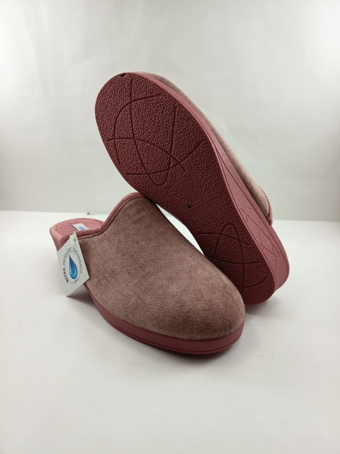 Zapatilla de casa sintetica rosa sin cierres, Andinas mod. 9880-26 - Imagen 3