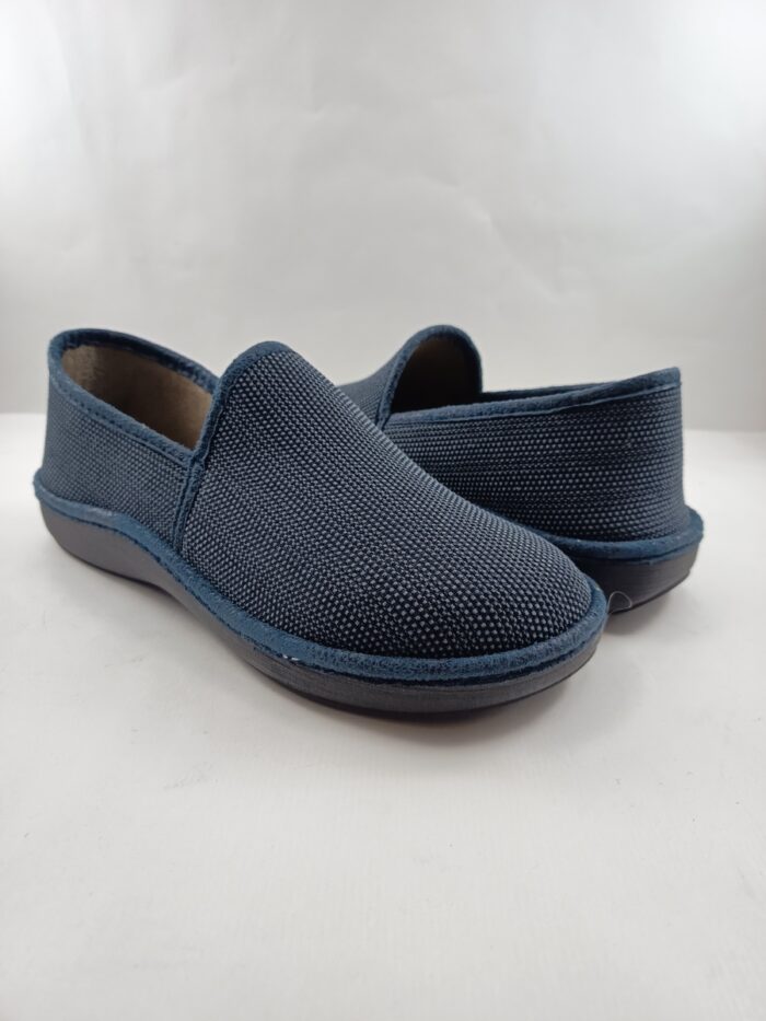 Zapatilla de casa sintetica azul sin cierres, Salvi mod. 08D-244 - Imagen 2