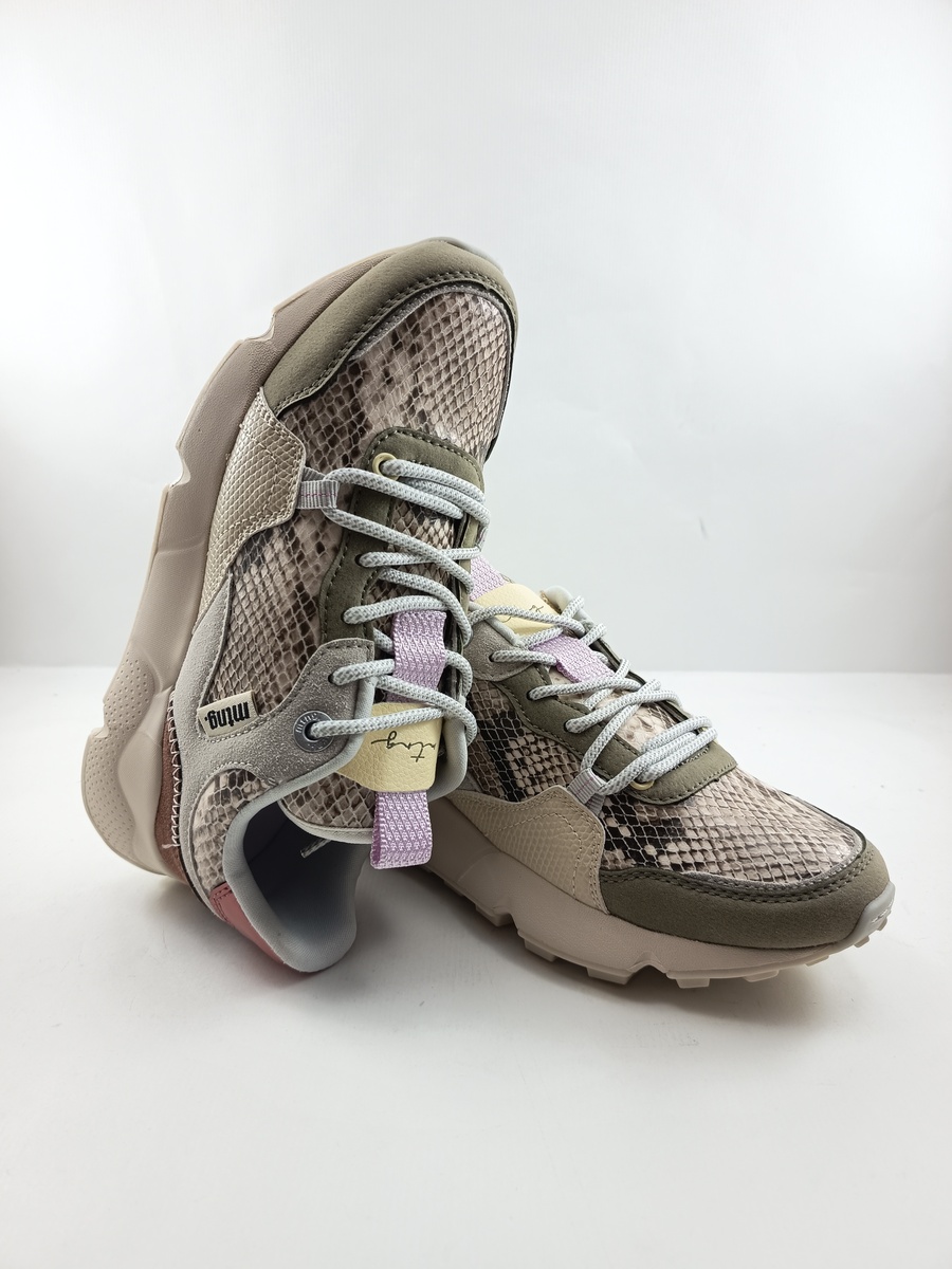 Semi-sport sintetico multicolor con cierre de cordon, Mustang mod. 60431 - Imagen 4